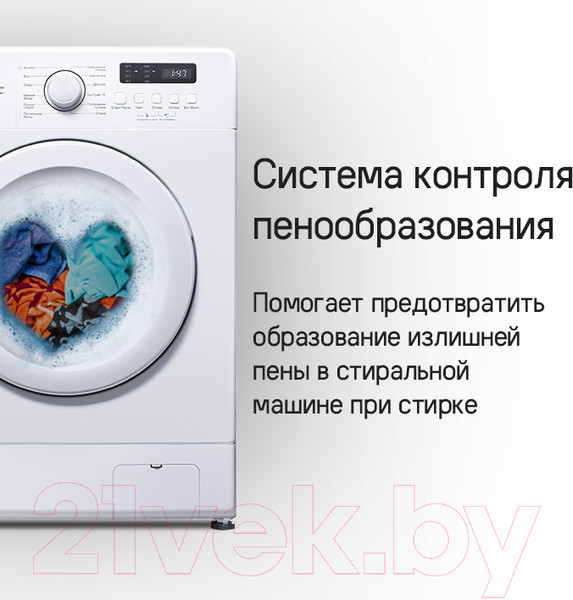 Изображение товара Стиральная машина Maunfeld MFWM127WH051D