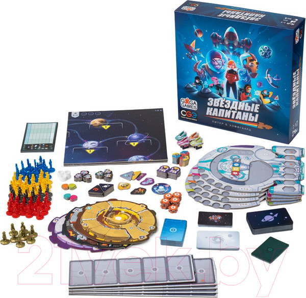 Изображение товара Настольная игра GaGa Звездные капитаны / GG394