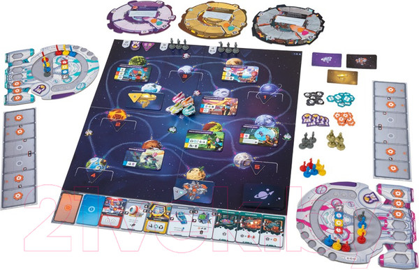 Изображение товара Настольная игра GaGa Звездные капитаны / GG394