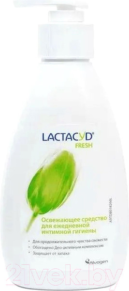 Изображение товара Гель для интимной гигиены Lactacyd Освежающий (200мл)