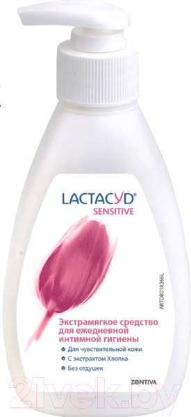 Изображение товара Гель для интимной гигиены Lactacyd Для чувствительной кожи (200мл)