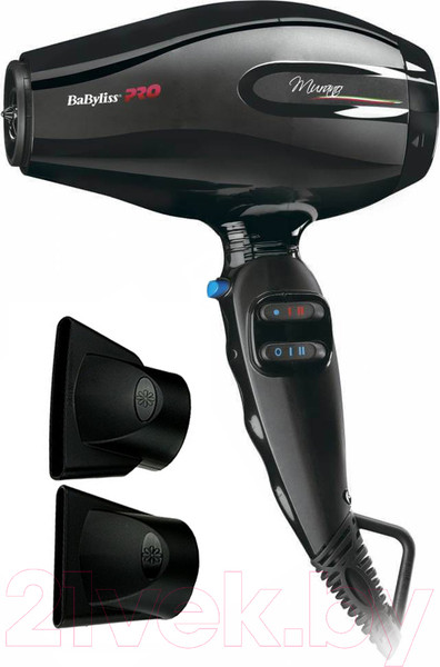 Изображение товара Профессиональный фен BaByliss Pro Murano Ionic Compact / BAB6160INRE