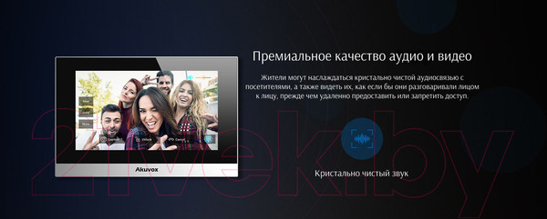 Изображение товара IP-видеодомофон Akuvox C315W