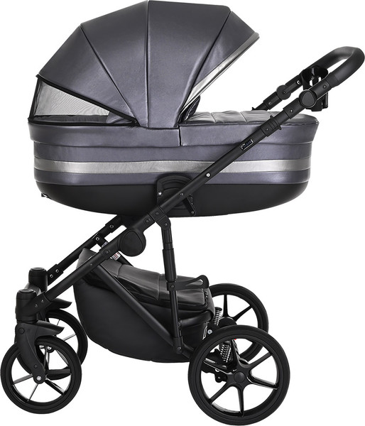 Изображение товара Детская универсальная коляска Pituso Luna Luxury 2 в 1 / 10210 (Silver/Dark Grey)