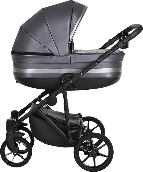 Изображение товара Детская универсальная коляска Pituso Luna Luxury 2 в 1 / 10210 (Silver/Dark Grey)