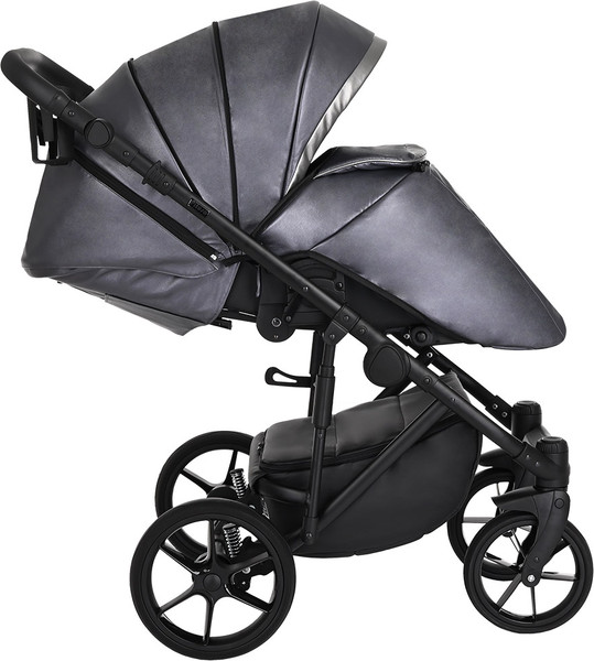 Изображение товара Детская универсальная коляска Pituso Luna Luxury 2 в 1 / 10210 (Silver/Dark Grey)