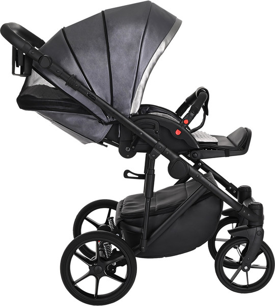 Изображение товара Детская универсальная коляска Pituso Luna Luxury 2 в 1 / 10210 (Silver/Dark Grey)