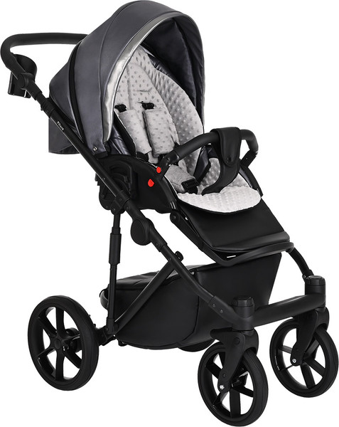 Изображение товара Детская универсальная коляска Pituso Luna Luxury 2 в 1 / 10210 (Silver/Dark Grey)