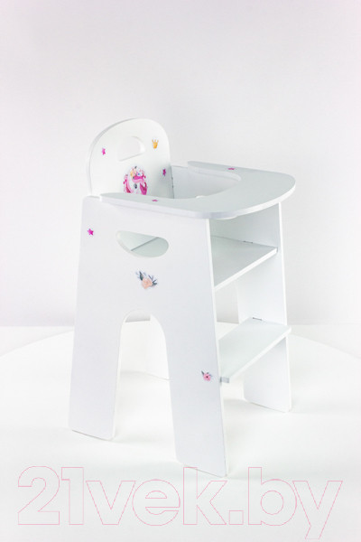 Изображение товара Аксессуар для куклы Woody Стульчик для кормления кукол. Алиса Единорог Дрим / 03984