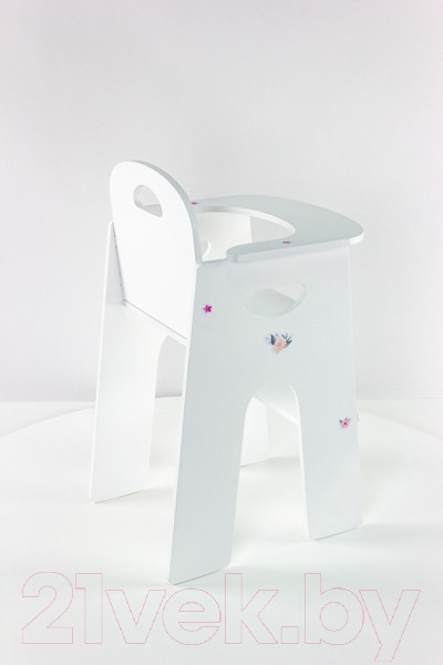 Изображение товара Аксессуар для куклы Woody Стульчик для кормления кукол. Алиса Единорог Дрим / 03984