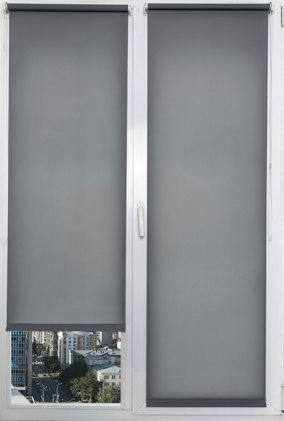 Изображение товара Рулонная штора АС МАРТ Оксфорд 90x160 (светло-серый)