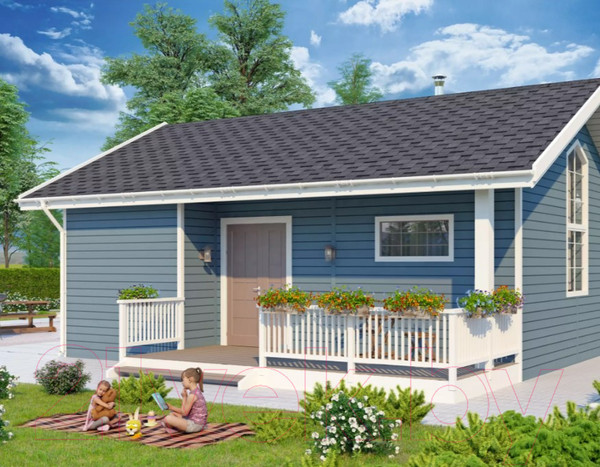 Изображение товара Сайдинг Технониколь Корабельный брус 073234 (3м, гортензия)