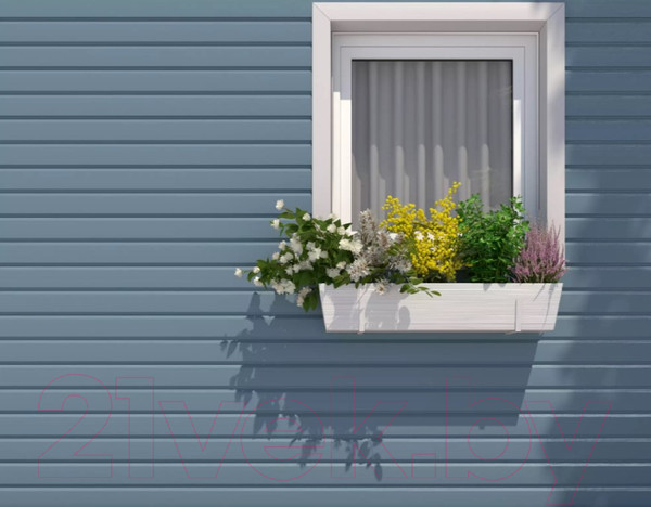 Изображение товара Сайдинг Технониколь Корабельный брус 073234 (3м, гортензия)