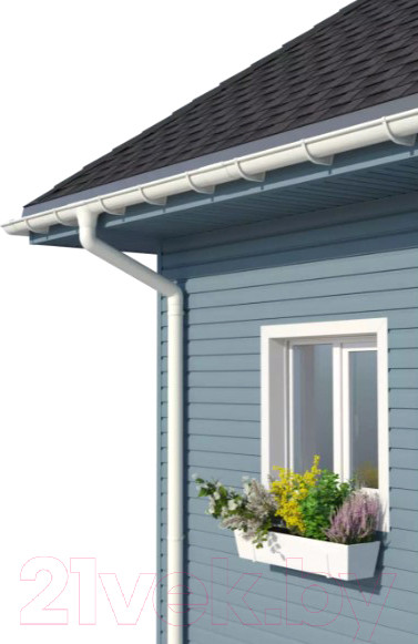 Изображение товара Сайдинг Технониколь Корабельный брус 073234 (3м, гортензия)