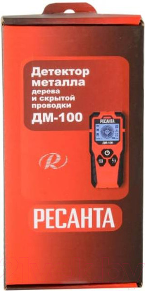 Изображение товара Детектор металла Ресанта ДМ-100 (61/10/534)