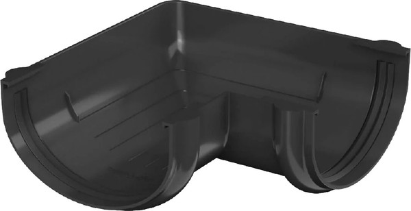 Изображение товара Угол желоба Технониколь Оптима 90 градусов / 073471 (черный)