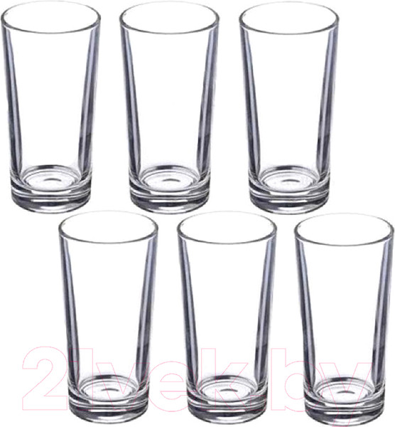 Изображение товара Набор стаканов ОСЗ Гладкий 2-03с1018-42У (6шт)