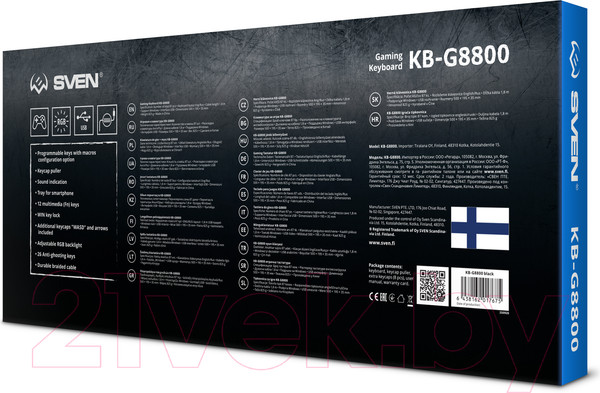 Изображение товара Клавиатура Sven KB-G8800