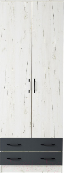 Изображение товара Шкаф Памир Беатрис Дуэт (крафт белый/антрацит)