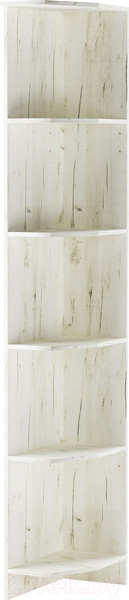 Изображение товара Угловое окончание для шкафа Памир Беатрис торцевой (крафт белый)