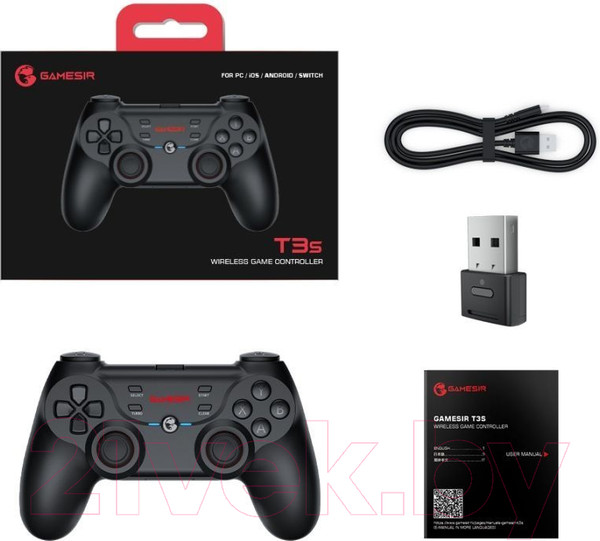 Изображение товара Геймпад Gamesir T3s (черный)