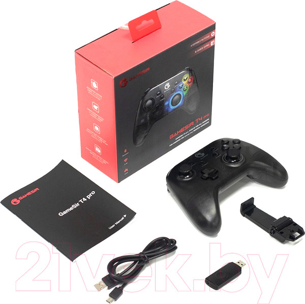 Изображение товара Геймпад Gamesir T4 Pro (черный)