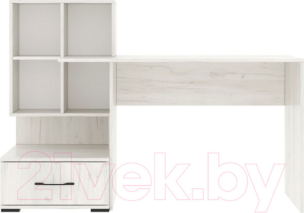 Изображение товара Письменный стол Памир ПКС-10 (крафт белый)