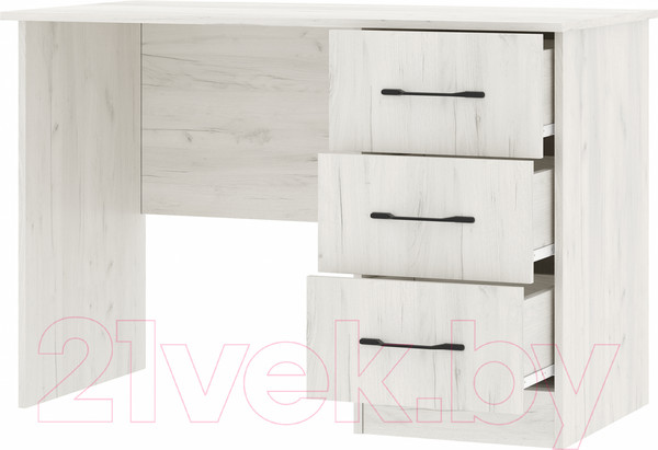 Изображение товара Письменный стол Памир ПКС-3 (крафт белый)