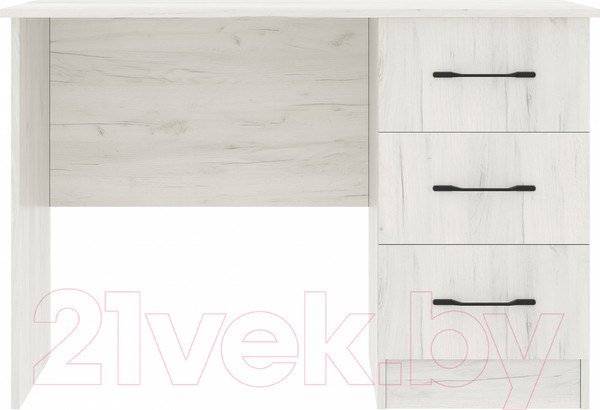 Изображение товара Письменный стол Памир ПКС-3 (крафт белый)