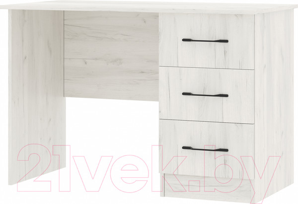 Изображение товара Письменный стол Памир ПКС-3 (крафт белый)