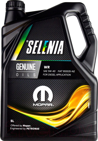 Изображение товара Моторное масло Selenia Mopar WR 5W40 / 70157MF2EU (5л)