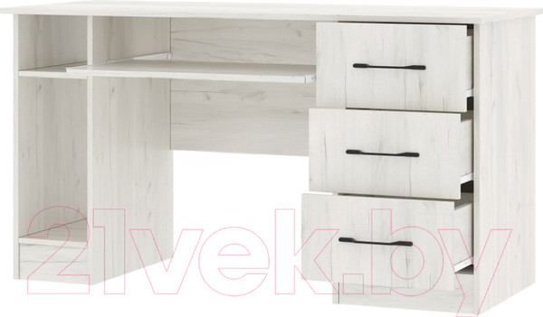 Изображение товара Письменный стол Памир ПКС-4 (крафт белый)