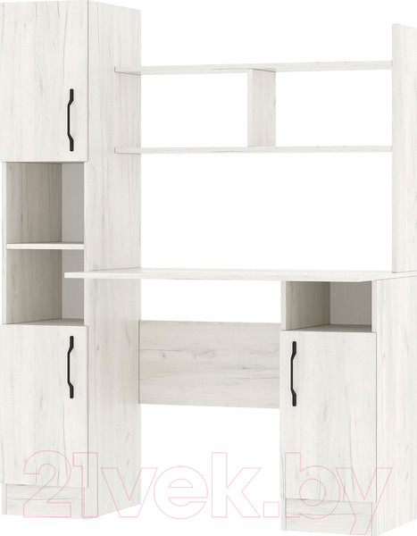 Изображение товара Письменный стол Памир ПКС-6 (крафт белый)