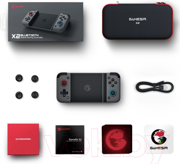 Изображение товара Геймпад Gamesir X2 Bluetooth (серый)