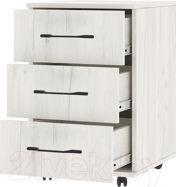 Изображение товара Тумба Памир ПКС-9 выкатная для стола (крафт белый)