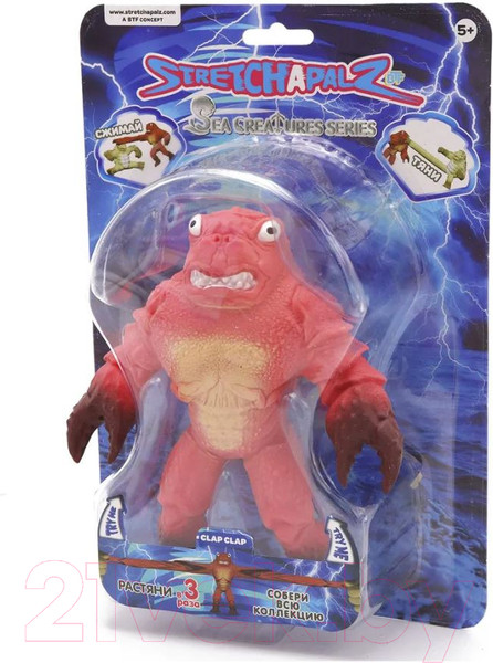 Изображение товара Сквиш Stretchapalz Sea Animals Краб / 42185-2