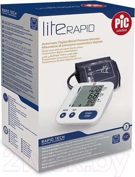 Изображение товара Тонометр Pic Solution Lite Rapid