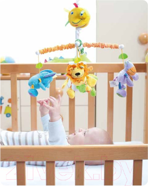 Изображение товара Мобиль на кроватку Biba Toys Мои друзья из джуглей / JF357