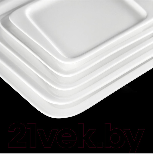 Изображение товара Тарелка столовая обеденная Sam&Squito Quadro JX82-A001-03 / фк782