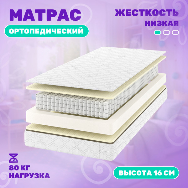 Изображение товара Матрас Капризун Дрим Хеппи Плюс 80x190 / 414504