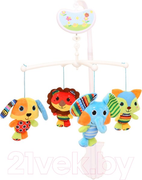 Изображение товара Мобиль на кроватку Biba Toys Слоненок Харло и друзья / BB235