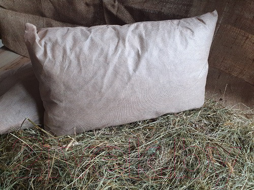 Изображение товара Подушка для бани Астрадом Из лугового сена 60x40x8