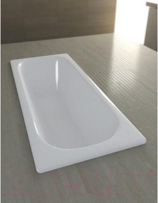 Изображение товара Ванна стальная Smavit Cassia Titanium 160x70 (без ножек, с шумоизоляцией)