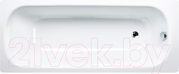 Изображение товара Ванна стальная Smavit Cassia Titanium 160x70 (без ножек, с шумоизоляцией)