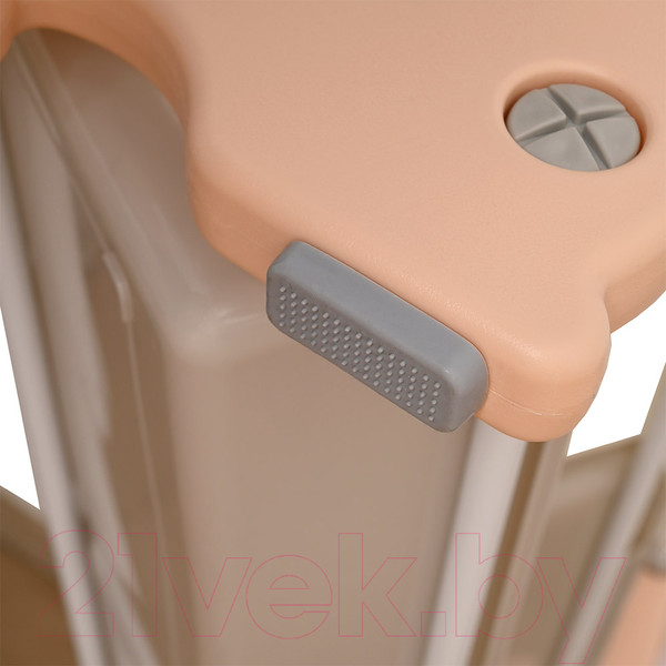 Изображение товара Стеллаж Pituso Медвежонок с ящиками / L-XXSNJ13 (розовый/персик)