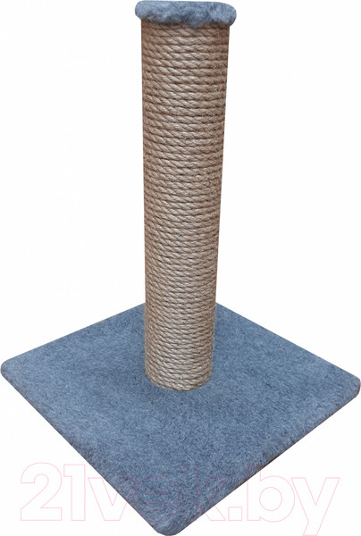 Изображение товара Когтеточка Bast Столбик 40 (джут, серый)