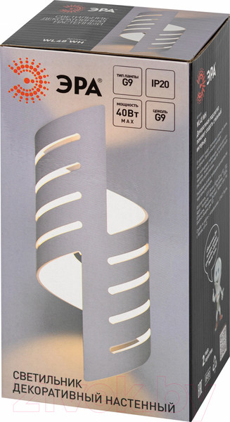 Изображение товара Бра ЭРА WL48 WH / Б0059817