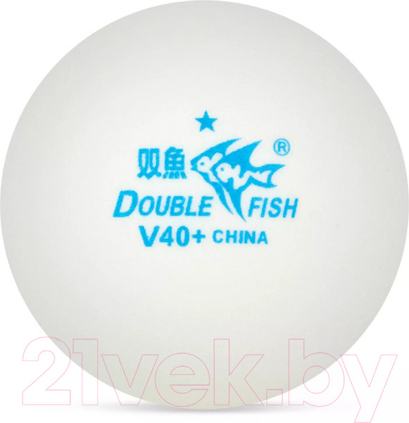 Изображение товара Набор мячей для настольного тенниса Double Fish Ball V40+1 (100шт)