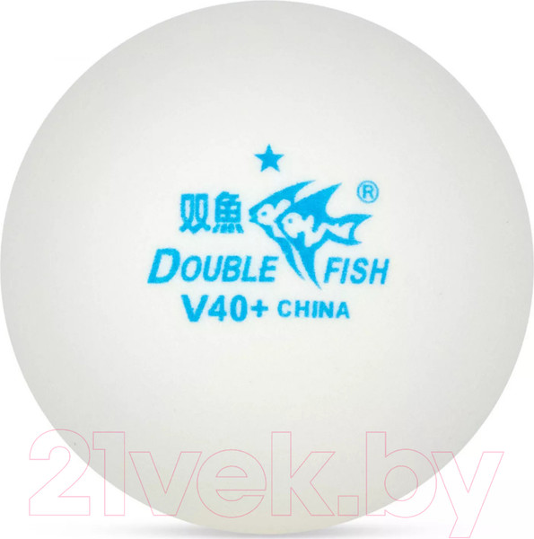 Изображение товара Набор мячей для настольного тенниса Double Fish No-Star Ball V40 (100шт)