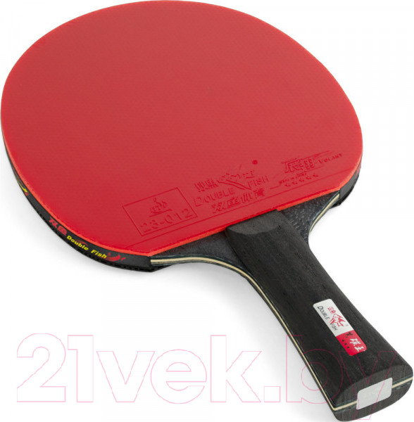 Изображение товара Ракетка для настольного тенниса Double Fish Black Carbon King Racket 3 / CKR-3